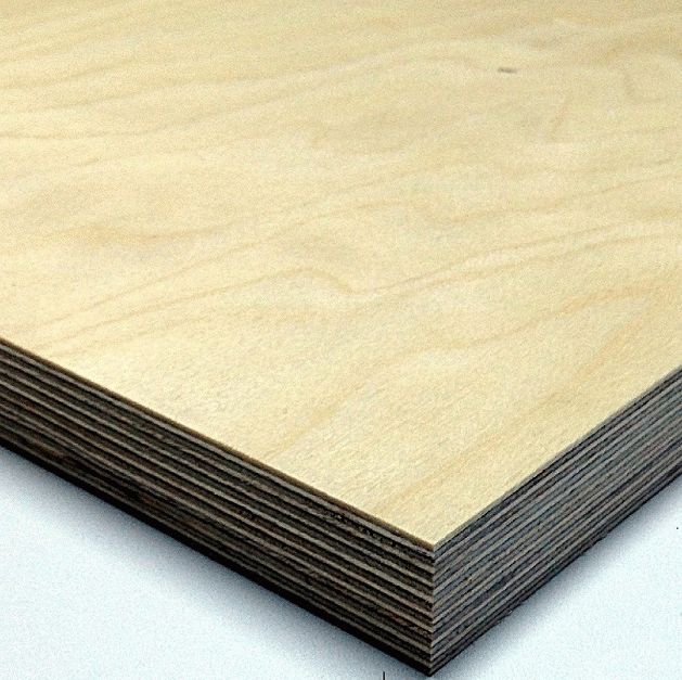 Interior Birch Plywood 4 mm (1525x1525), Grade CP/CP image from VULDI COMPANY